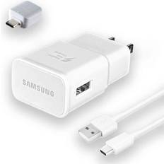 Batteries & Chargers Fast Charger with USB Type C 6.6FT 2m Cable & OTG Adapter for Samsung Galaxy S9/S9 Plus/S8/S8 Plus/S10/S10e/S10 Plus/Note 8/Note 9/Note 10/A01/A13/A03s/A21/A30/A31/A32/A33 /A51/A52/A53/A71/S20/S21