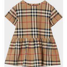 Elastane Dresses Burberry Childrens Check Dress with Bloomers 12M