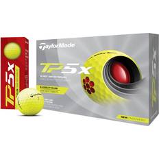 TaylorMade Golf Balls TaylorMade 2021 TP5x Golf Balls 12-Pack Yellow Balls