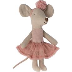 Mäuse Puppen & Puppenhäuser Maileg Ballerina mouse, Little sister Spielzeug Rose 10 cm