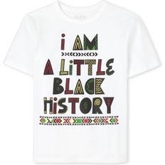 M T-shirts Children's Clothing The Children's Place Kid's Matching Family Black History Graphic Tee - White