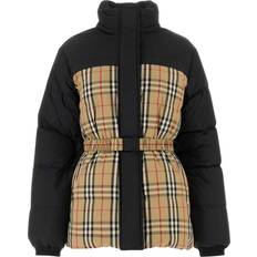 Burberry Winter Jackets - Women Burberry Printed Nylon Reversible Down Jacket Printed