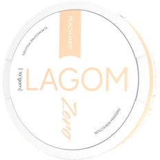 Lagom Peach Mint Zero Nicotine-Free Snus 10g 20Stk. 1Pack