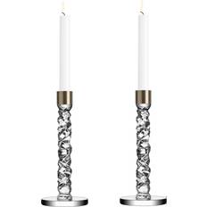 Orrefors Candlesticks, Candles & Home Fragrances Orrefors Carat Brass Candlestick 24.2cm 2pcs