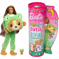 Barbie Dolls & Doll Houses Barbie Cutie Reveal Puppy as Frog Doll