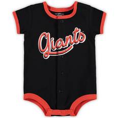 S Jumpsuits Children's Clothing Outerstuff MLB Newborn & Infants 0-24 Months Power Hitter Onesie Creeper Romper San Francisco Giants, 0/3 Months