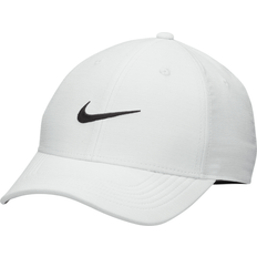 Nike Herren Caps Nike Dri-FIT Club Structured Heathered Cap in White, FB6451-100