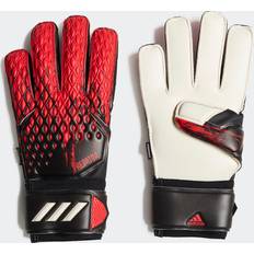 adidas Predator Match Fingersave Goalkeeper Gloves Black-Red