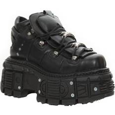 New Rock Sneakers New Rock M-tank106-c2 Unisex Platform Shoes in Black