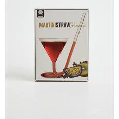 Firebox Martini Glass With Straw