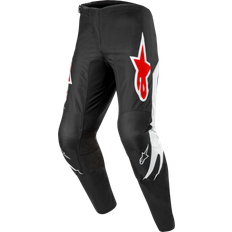 Motorcycle Pants Alpinestars Fluid Lucent Motocross Hose, schwarz-rot-lila, Größe
