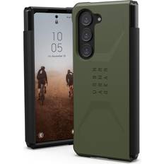 Mobile Phone Cases URBAN ARMOR GEAR UAG Case for Samsung Galaxy Z Fold 5 2023 Civilian Olive Drab, Premium Rugged with One-Piece Hinge Protection Full Body Slim Military Grade Dropproof Protective Cover