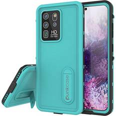 Samsung Galaxy S20 Ultra Cases Galaxy S20 Ultra Waterproof Case Punkcase [KickStud Series] Armor Cover [Teal]