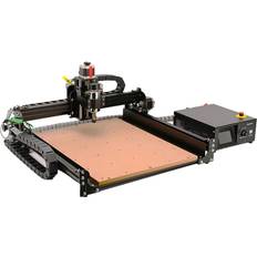 FoxAlien CNC Router Machine 4040-XE, 300W Spindle 3-Axis Engraving Milling Machine for Wood Metal Acrylic MDF Nylon Carving Cutting Arts and Crafts DIY Design