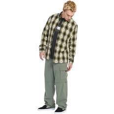 Volcom Clothing Volcom Skate Vitals Simon Bannerot Flannel Shirt expedition green expedition green