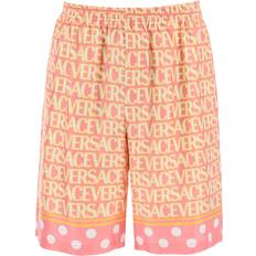 Versace Pants & Shorts Versace Allover Silk Shorts