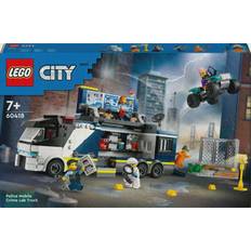Lego City - Städte Spielzeuge Lego City Police Mobile Crime Lab Truck Set 60418