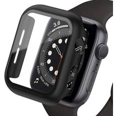 Case with Glass Screen Protector for Apple Watch Series 7 41mm
