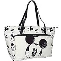 Kinder Einkaufstrolleys Vadobag Kidzroom Shopping Tasche Mickey Mouse Something Special Sand gelb