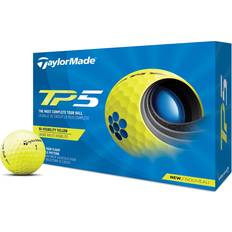 Golfbälle reduziert TaylorMade TP5 Golf Balls Yellow