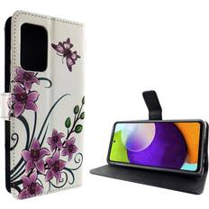 Samsung Galaxy A72 Klapphüllen Schutz handy hülle für samsung galaxy a72 5g case cover tasche wallet etui neu Weiß