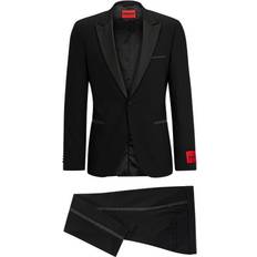 Herren Anzüge Hugo Extra Slim-Fit Anzug mit Satin-Details