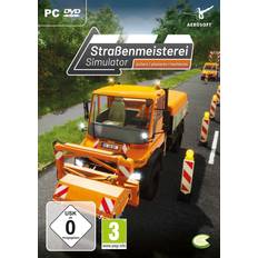 Simulationen PC-Spiele reduziert Straßenmeisterei simulator pc spiel simulation kombiwalze teermaschine