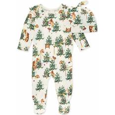 S Jumpsuits Children's Clothing Burt's Bees Baby Romper Jumpsuit, 100% Organic Cotton One-Piece Outfit Coverall, Merry, Months