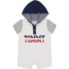 Tommy Hilfiger Bodysuits Children's Clothing Tommy Hilfiger Baby Boys Romper, Blue/Heather/White, 0/3M