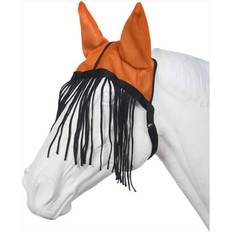 Tough-1 Grooming & Care Tough-1 Orange Deluxe Comfort Mesh Fly Veil