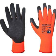 Portwest Work Clothes Portwest Thermal Protection Grip Gloves, A140ORBXXL