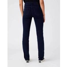 Wrangler Damen - W40 Jeans Wrangler Damen steil STRAIGHT, Blue Black, 34L