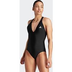 Damen Bademode adidas IB7705 3S SPW Suit Swimsuit Damen Black/White Größe
