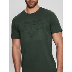 Guess T-shirts & Tank Tops Guess Eco Embossed Logo Tee Green