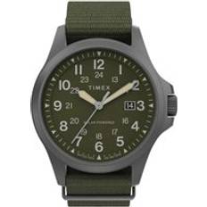 Timex Herre Armbåndsur Timex Expedition North Field Post Green TW2V03700 Fabric One Size