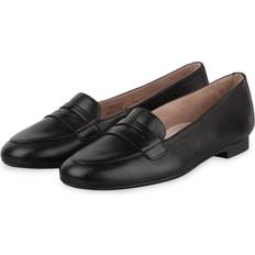 Loafers Paul Green slipper & mokassin 2389-128, glattleder, schwarz, damen Schwarz