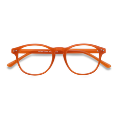 Orange - Unisex Glasses Unisex s round Orange Plastic Prescription Eyebuydirect s Instant Crush