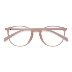 Prescription glasses Female s round Matte Pink Plastic Prescription Eyebuydirect s Dinah
