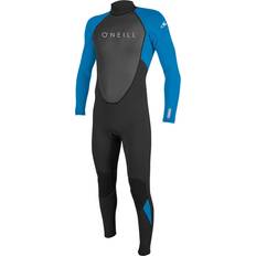 Water Sport Clothes O'Neill Men's Reactor-2 3/2mm Back Zip Full Wetsuit, Black/Ocean