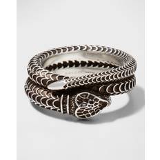 Gucci Rings Gucci Men's Sterling Silver Snake Ring Silver Silver