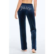 Juicy Couture Clothing Juicy Couture OG Big Bling Velour Track Pants