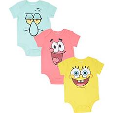 Girls Jumpsuits Children's Clothing Nickelodeon SpongeBob SqarePants Baby Boy Girl Pack Bodysuits Months
