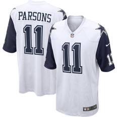 NFL Game Jerseys Nike Men's Micah Parsons White Dallas Cowboys Alternate Game Jersey