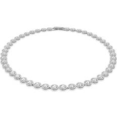 Damen Halsketten Swarovski Angelic Necklace - Silver/Transparent