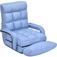 Chair Beds Armchairs Gymax Folding Lazy Blue Armchair 29"