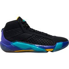 Basketball Shoes Nike Air Jordan XXXVIII M - Black/Bright Concord/Aquatone/True Red