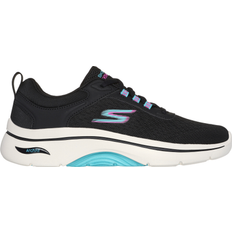 Sport Shoes Skechers Women's GO WALK Arch Fit 2.0 Balin Black Textile/Synthetic Vegan Machine Washable Black