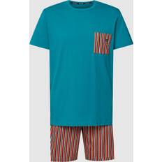 Grün - Herren Schlafanzüge Hom WFWAUTO Herren Court PETERO Pyjama-Set, Multicolore