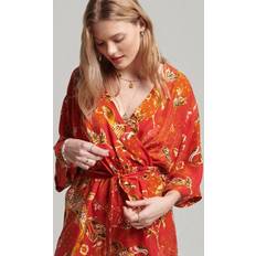 Superdry Jumpsuits & Overalls Superdry Women's Kimono Playsuit Rot Größe: Rot