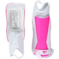 Junior Shin Guards adidas Unisex-Child Tiro Soft Ground Match Shin Guards, White/Team Shock Pink/White